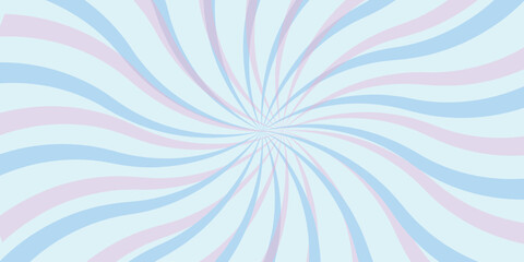 Sunburst light radial background Swirl groovy sunburst, circus marquee pattern, vintage carnaval background, red circle rays on beige.