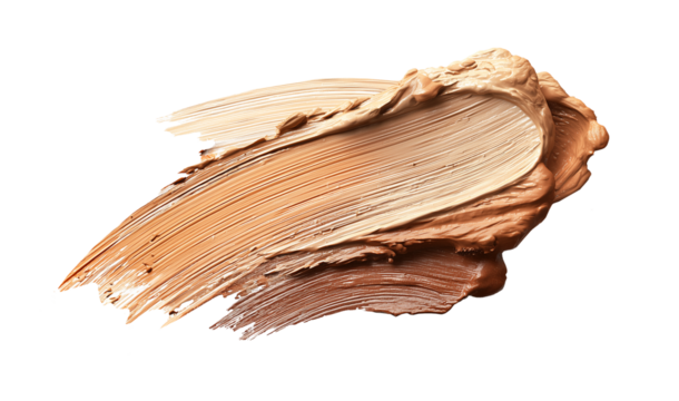 three-color base outline on a transparent background