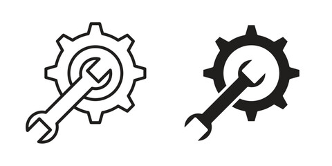 Customized icon in vector. Logotype