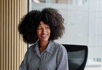 Portrait of a young businesswoman  or a young entrepreneur or a student young woman working on...