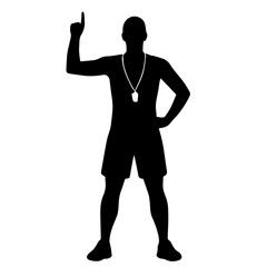 black and white vector silhouette of gym person