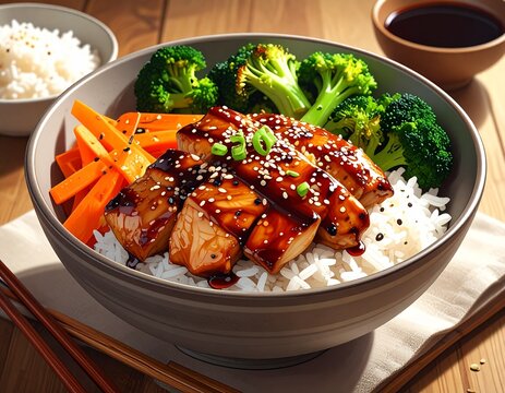 Chicken Teriyaki Bowl