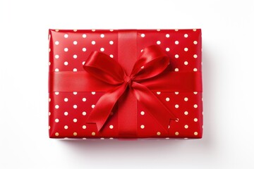 Red paper gift wrap backgrounds white background celebration.