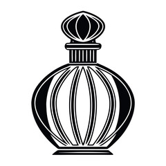 Perfume Day black color design, solid white background (2).eps