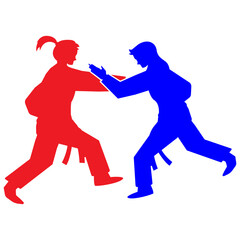Karate Martial Artist Punch