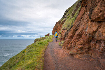 Wanderung an der K&uuml;ste von Nordirland