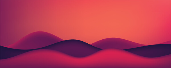 vector illustration of mountain landscape