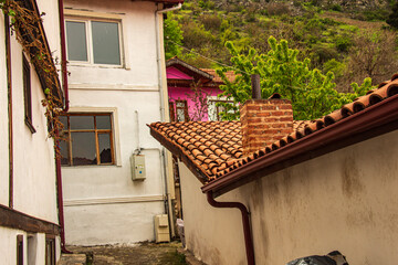Amasya - Turkey - Sofular Neighborhood narrow street in the old town