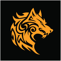 Ornamental Floral Design A classic black and white floral design element featuring elegant, curved leaves and intricate detailing. Perfect for use in decorative borders, logos