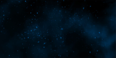 Dark BLUE vector background with small and big stars. Blur decorative design in simple style with stars. Design for your business promotion. Design for wallpaper, fabric makers.