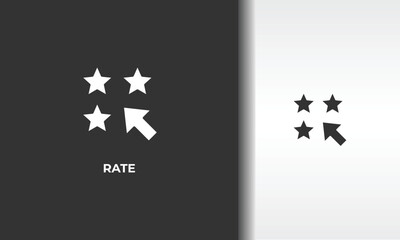 Rate Vector, Icon Or Logo Sign Isolated Symbol Illustration