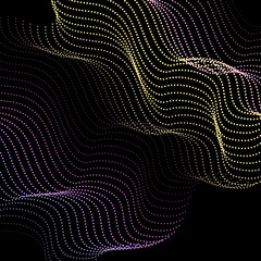 circular halftone dots vector background	