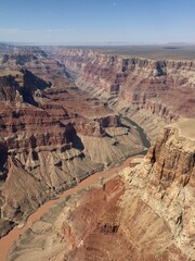 Vast Canyon Landscape: Beautiful, sweeping view of the majestic national park, showcasing wonderful layers of natural rock formations.