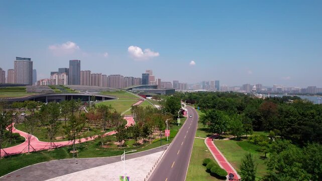 Modern Architecture along the Rizhao City Coastline