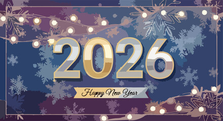 Luxury Gold 2026 Typography Design