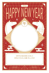 2026年 午年 年賀状