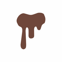 chocolate drip vector, choco melted, hot cocoa flow, sweet dessert vector, milk drop illustration, brown liquid wave, melting chocolate cartoon,