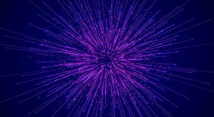 Cosmic Burst of Energy &mdash; Explosion of cosmic energy.