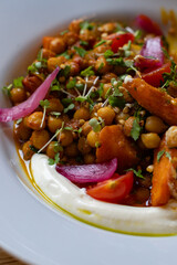 stew with vegetables