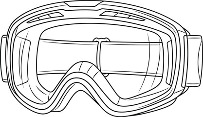 Ski goggles snow goggles eyewear winter sport protection safety vision gear