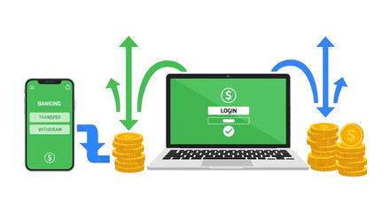 Digital Finance Secure Online Transactions and Investment Growth