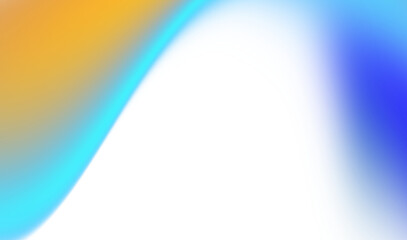 Abstract gradient blend of yellow blue and black color transparent  background 