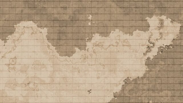 Old damaged paper stopmotion animation