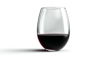 Isolated Wine and Beer Pouring Series Clean White Background Realistic Style