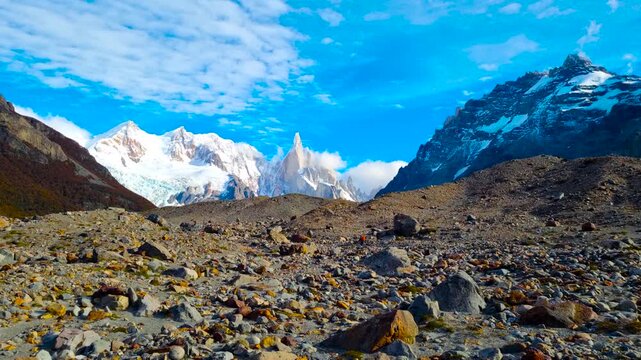 The Sierro Torre Mountain Group. Los Glaciares National Park. Argentina. 