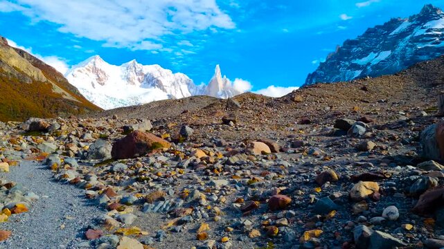 The Sierro Torre Mountain Group. Los Glaciares National Park. Argentina. 