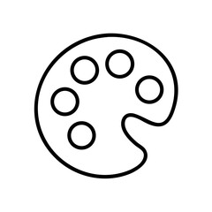 Outline of a color palette for artists and creative projects  