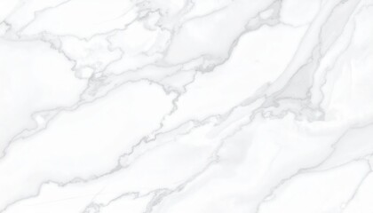 Naklejka premium Elegant White Marble Surface Pattern