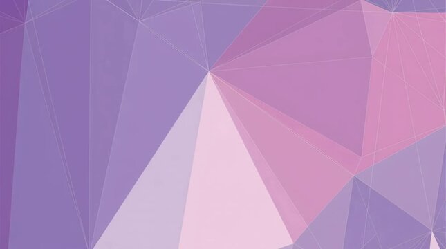 Footage Abstract irregular polygon background, triangle low poly pattern with same tone line mesh, polygonal geometric color, Technology concept background