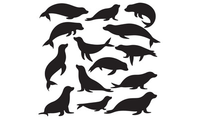 Black Seal Silhouettes Collection