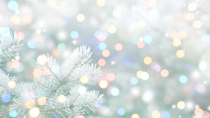 abstract background with bokeh
