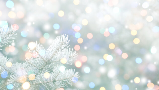 abstract background with bokeh