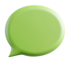 PNG Green speech bubble communication illustration conversation.