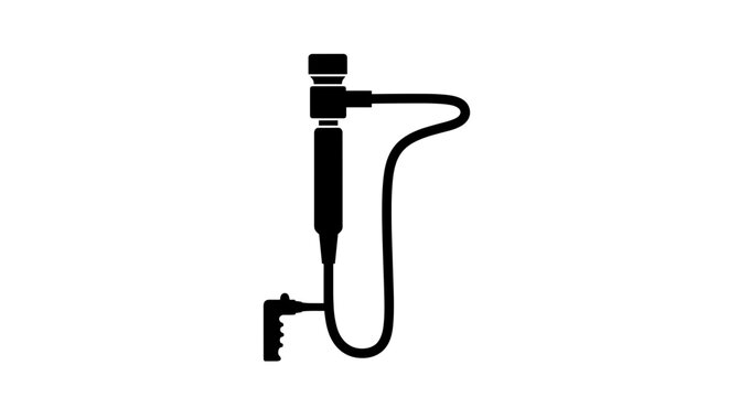 Endoscope medical instrument for internal examination and diagnosis.