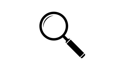 Magnifying glass icon for search and investigation.