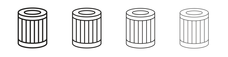 Air filter icon set vector eps10. illustration, logo sign symbol pictogram template