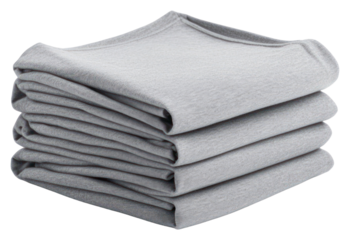 PNG Pile stack group of folded blank grey tee t shirt blankets essentials clothing.