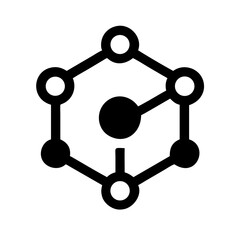 Crypto Flow Node Icon Set | Blockchain Technology, Cryptocurrency Network, Decentralized System, Digital Finance, Data Security, Web3 Infrastructure, Financial Innovation