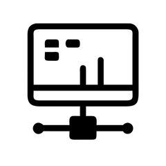 Network Monitor Icon Set   Cybersecurity, Data Protection, System Monitoring, Digital Security, Online Safety, Network Management, Information Technology © SM
