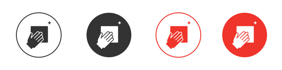 Clean icon for ui or ux isolated on white for mobile app, editable