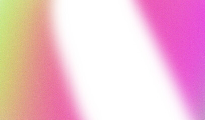 Abstract gradient blend of lime green pink and purple hues smooth color transition isolated on transparent background