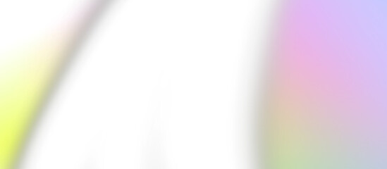 Abstract blurry gradient with vibrant neon yellow purple and black tones abstract image isolated on transparent background