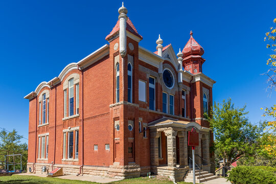 Temple Aaron in Trinidad, Colorado, the oldest continually operating Jewish Synagogue in CO and the Mountain West. National Historic Landmark.