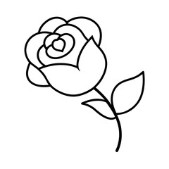 a rose with heart shaped petals