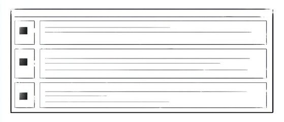 Blank Checklist Template for Organizing Tasks and Prioritizing Important Activities Efficiently
