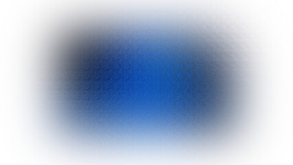 Abstract mosaic pixelated blue glow gradient light effect glowing center dark outer edges mysterious digital art backdrop isolated on transparent background